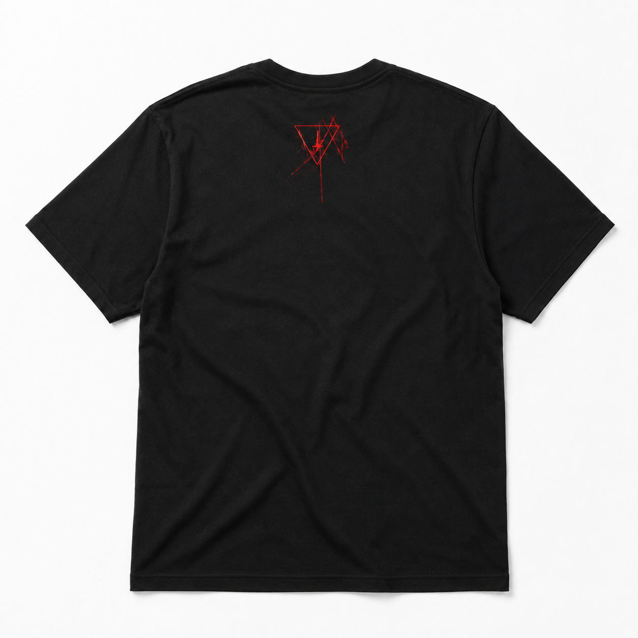 Inverted Cross - Red